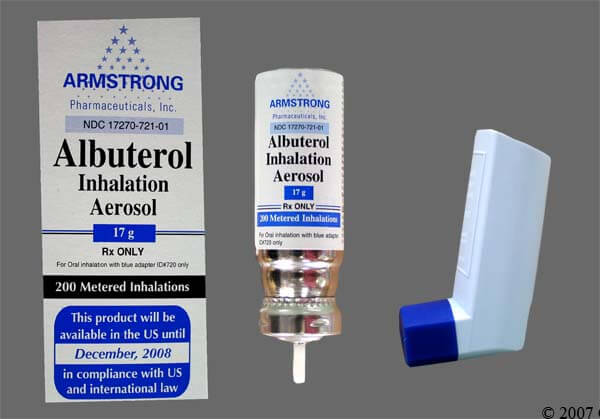how much albuterol sulfate does it take to overdose