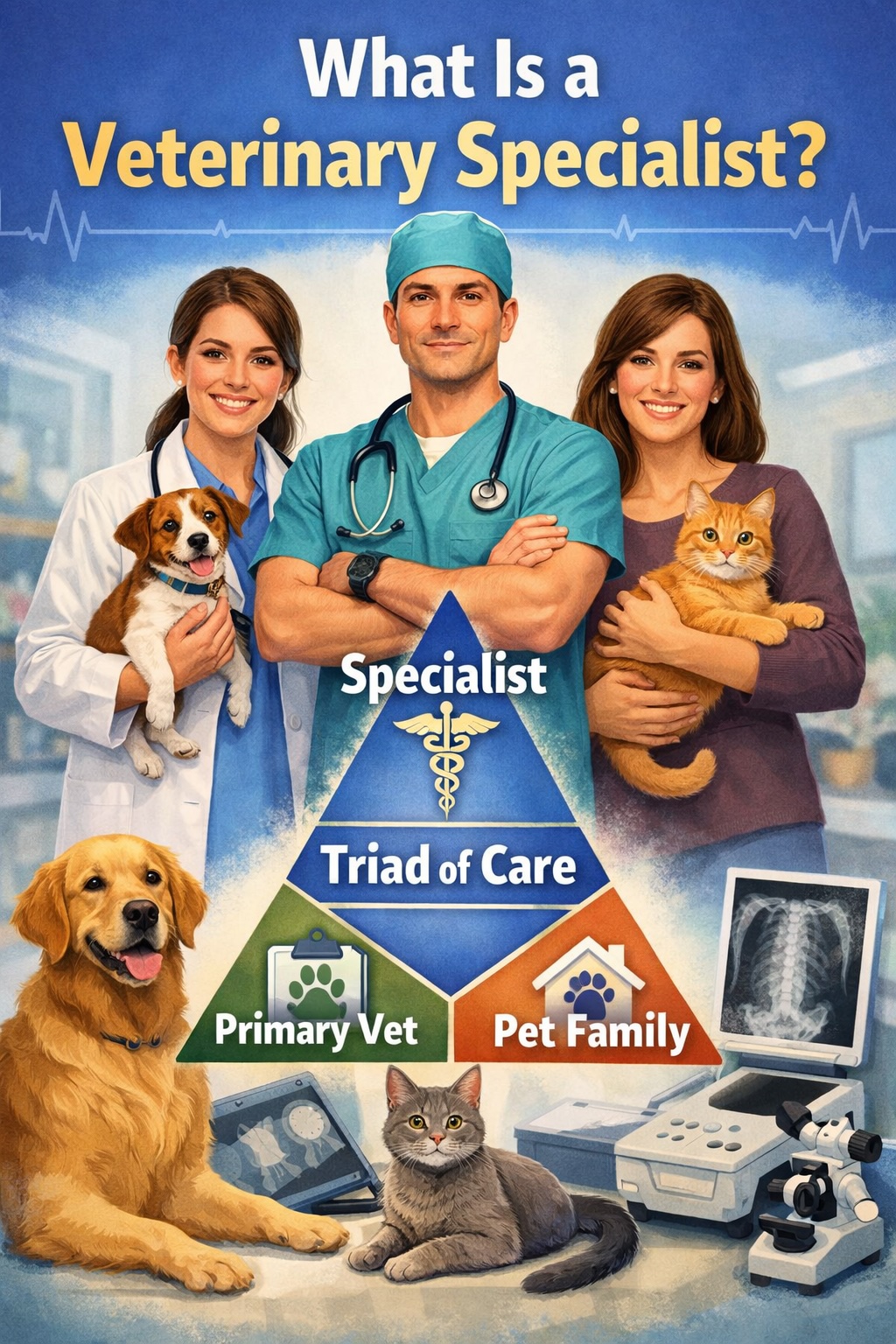 Board-certified veterinary specialists