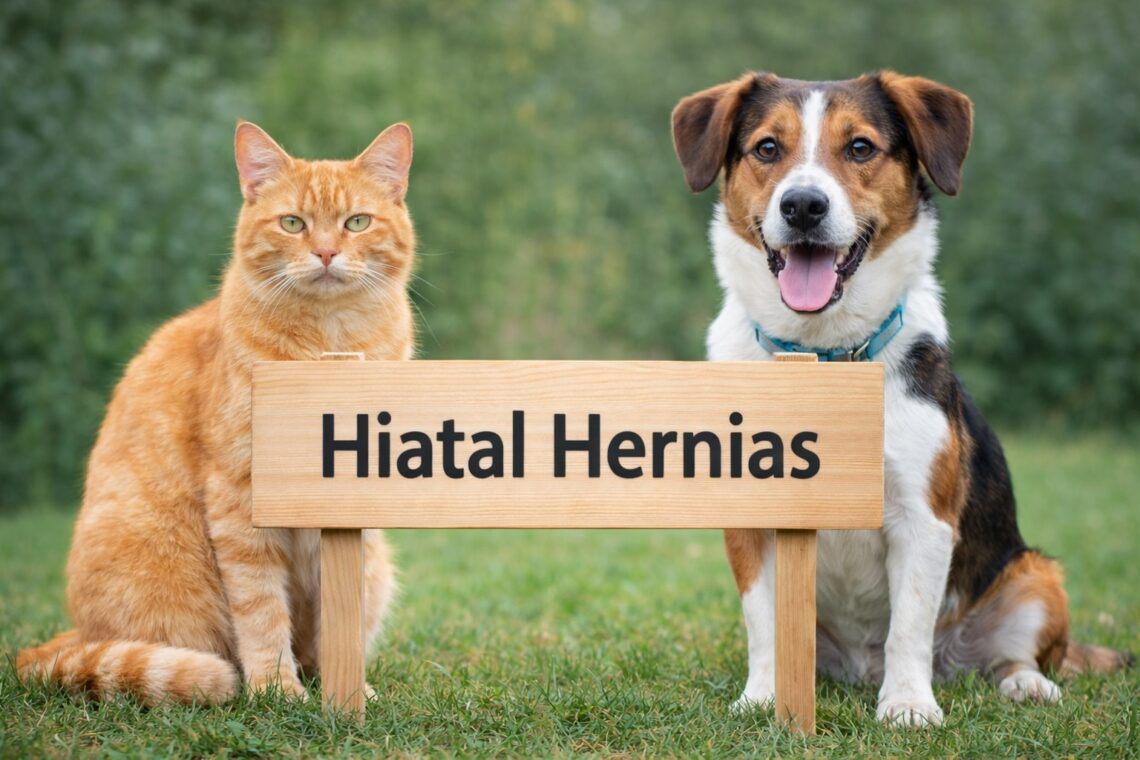 hiatal hernia in cats and dogs