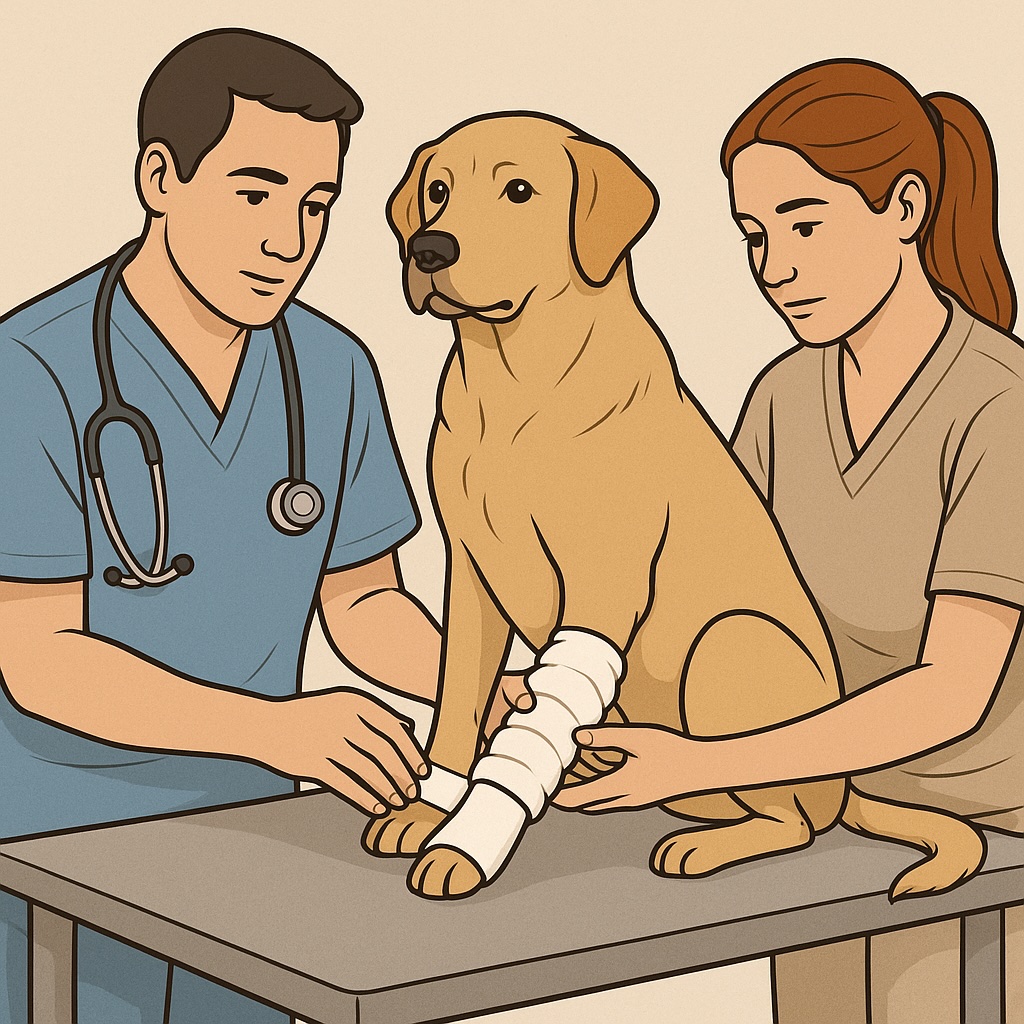 wound healing in dogs and cats
