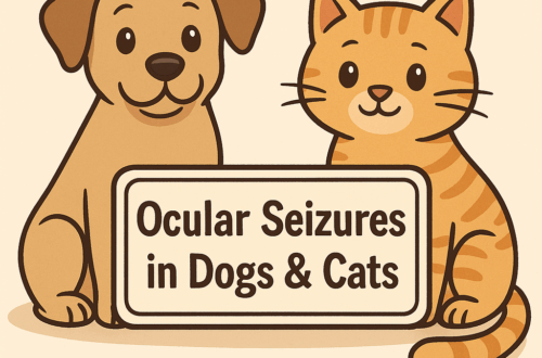 ocular seizures in dogs and cats